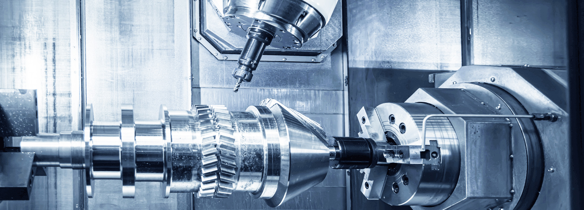 Five-Axis Mill-Turn Machining